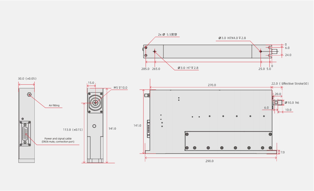 Detailed engineering drawings