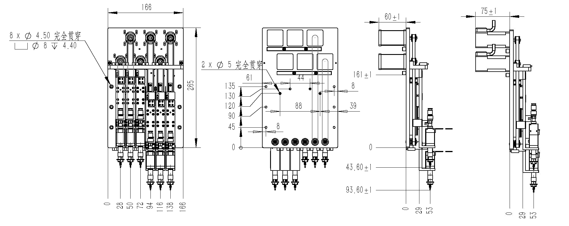 Detailed engineering drawings
