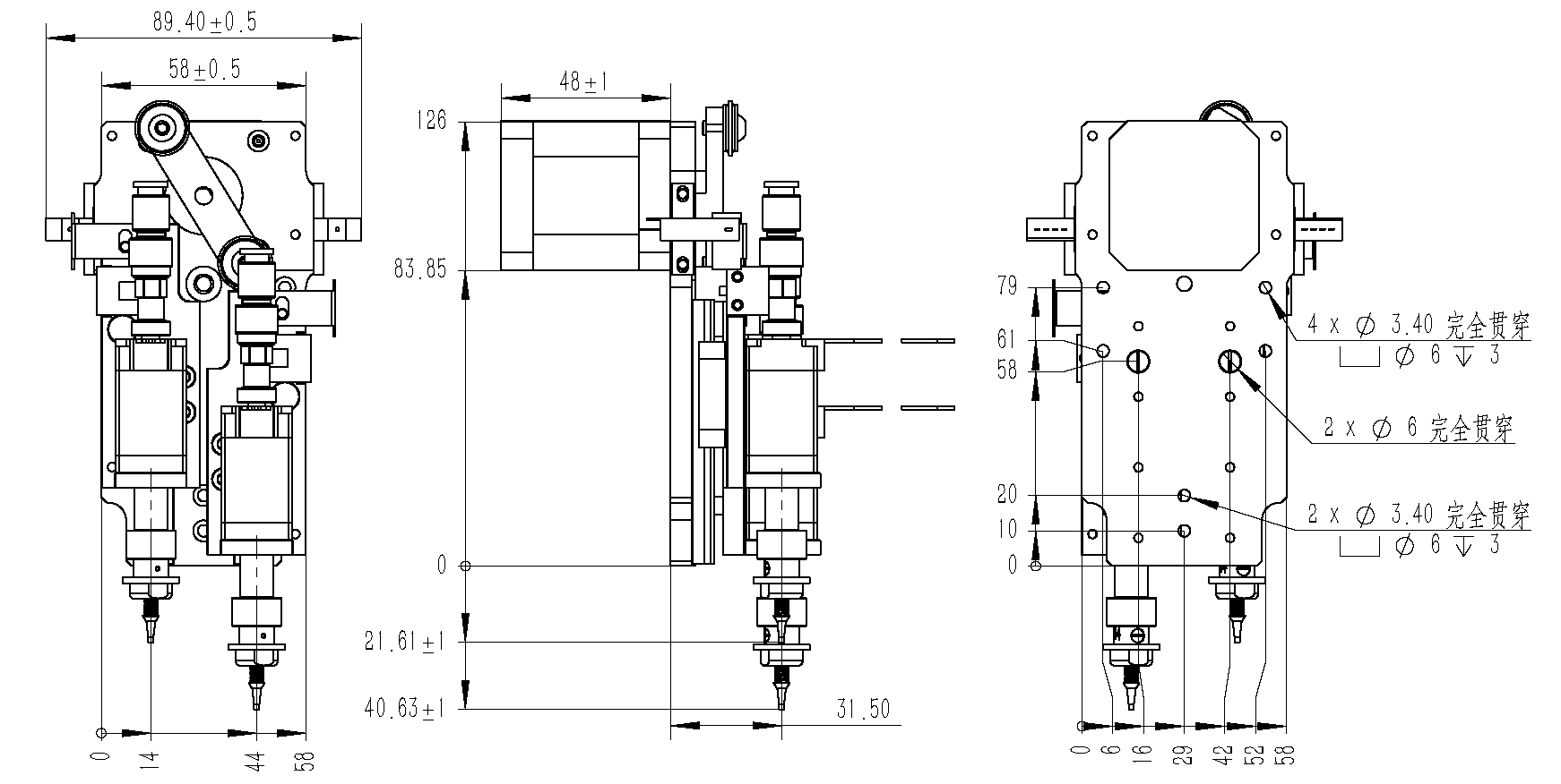 Detailed engineering drawings